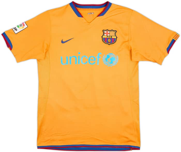 2006-08 Barcelona Away Shirt Messi #19 - 6/10 - (S)