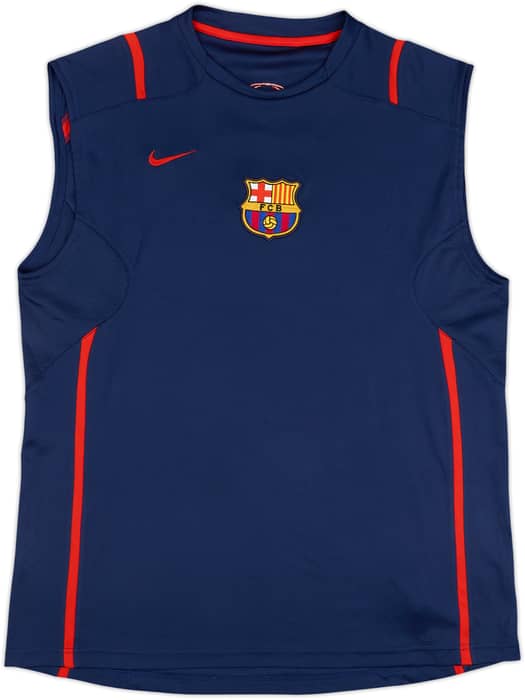 2006-07 Barcelona Nike Training Vest - 8/10 - (L)