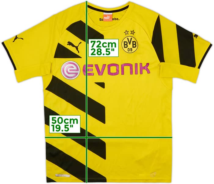 2014-15 Borussia Dortmund Home Shirt - 6/10 - (M)