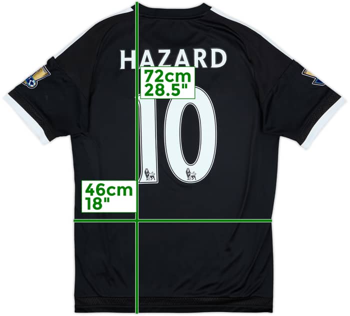2015-16 Chelsea Third Shirt Hazard #10 - 7/10 - (S)