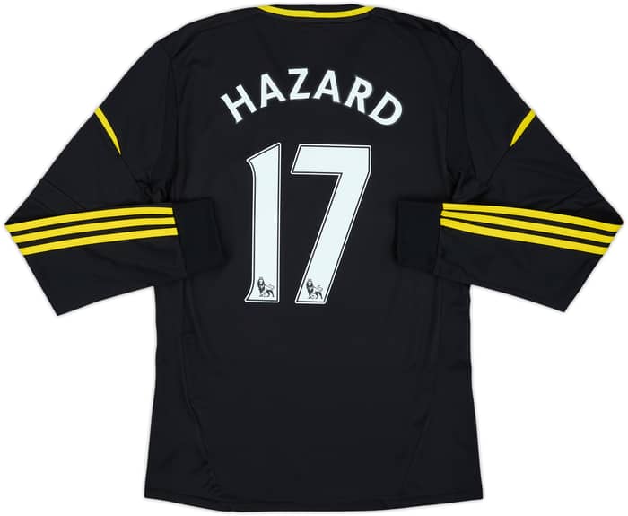 Camiseta de la tercera equipación del Chelsea 2012-13 L/S Hazard #17 - 6/10 - (S)