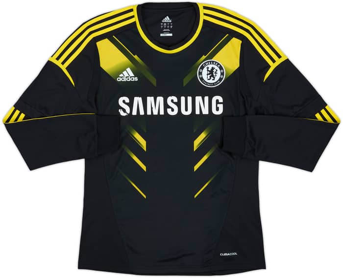Camiseta de la tercera equipación del Chelsea 2012-13 L/S Hazard #17 - 6/10 - (S)