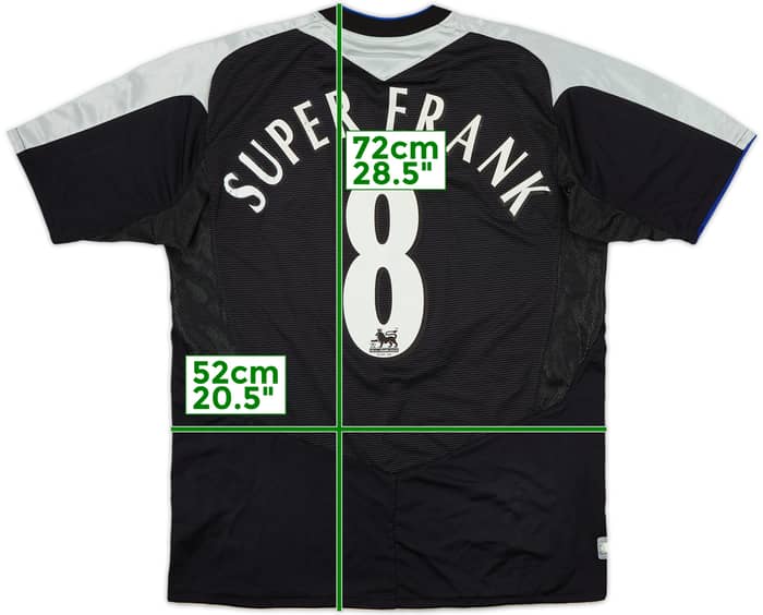 2004-05 Chelsea Away Shirt Super Frank #8 - 7/10 - (M)