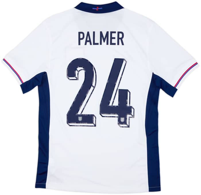 2024-25 England Home Shirt Palmer #24 - 8/10 - (S)