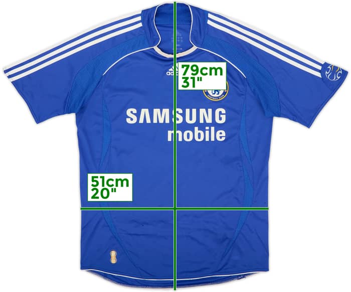 2006-08 Chelsea Camiseta de local - 5/10 - (M)