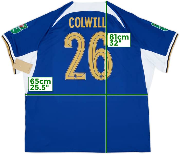 2023-24 Chelsea Home Shirt Colwill #26 (3XL)
