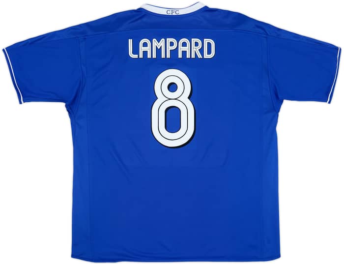 2003-05 Chelsea Home Shirt Lampard #8 - 6/10 - (XXL)