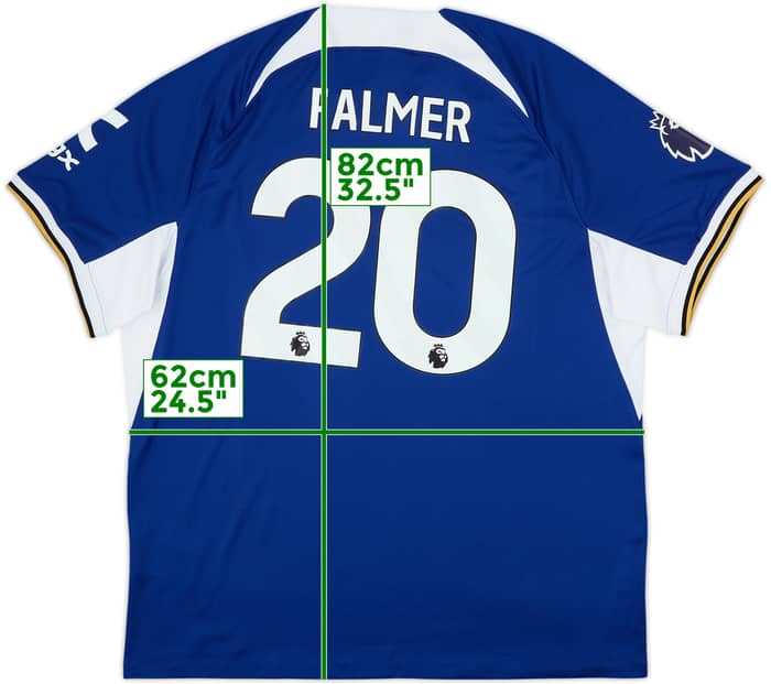 2023-24 Chelsea Home Shirt Palmer #20 - 5/10 - (XXL)