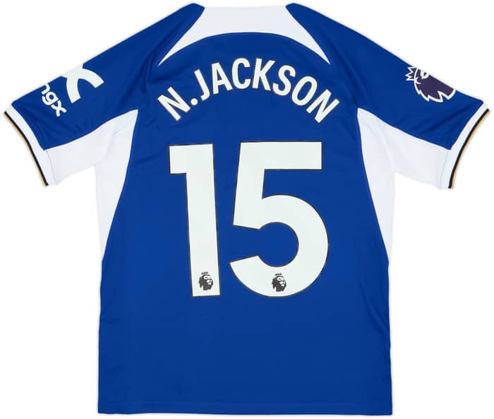 2023-24 Chelsea Home Shirt N.Jackson #15 (XL.Boys)