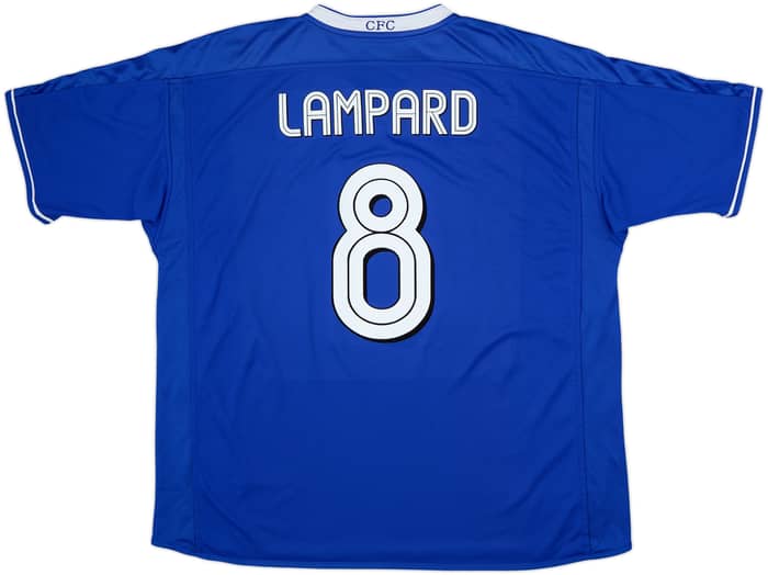 2003-05 Chelsea Home Shirt Lampard #8 - 8/10 - (XXL)