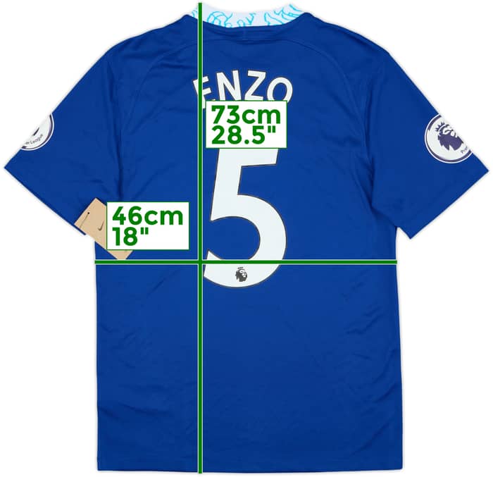 2022-23 Chelsea Home Shirt Enzo #5 (S)