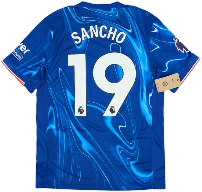 2024-25 Chelsea Home Shirt Sancho #19 (M)