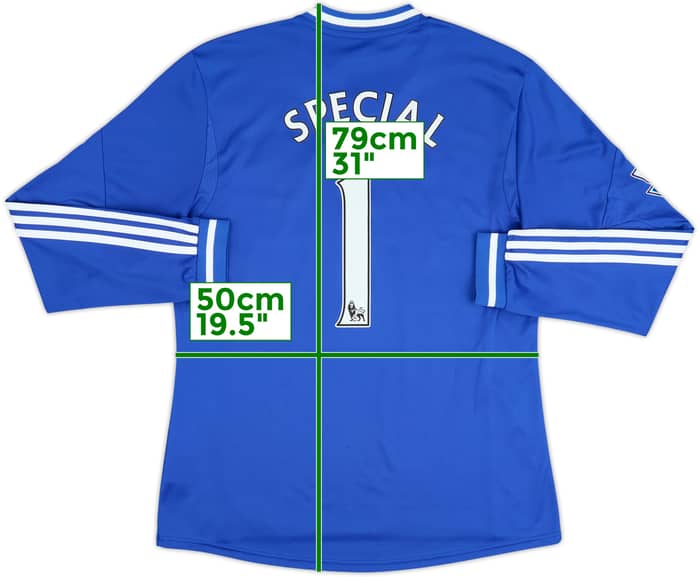 2013-14 Chelsea Home L/S Shirt Special #1 - 8/10 - (L)