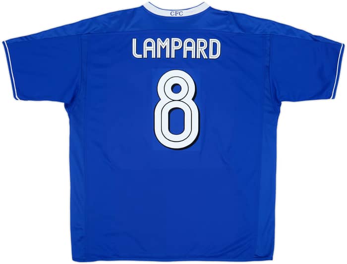 2003-05 Chelsea Home Shirt Lampard #8 - 7/10 - (XXL)