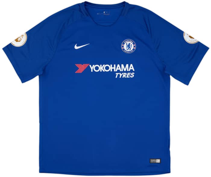Camiseta de local del Chelsea 2017-18 Kante #7 - 6/10 - (XXL)