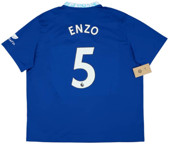 2022-23 Chelsea Home Shirt Enzo #5 (XXL)