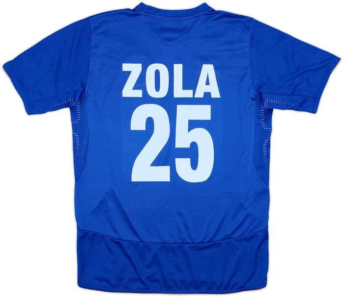 2005-06 Chelsea Centenary Home Shirt Zola #25 - 10/10 - (XL.Boys)
