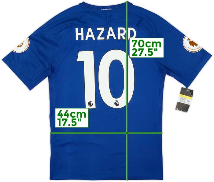 2017-18 Chelsea Home Shirt Hazard #10 (S)