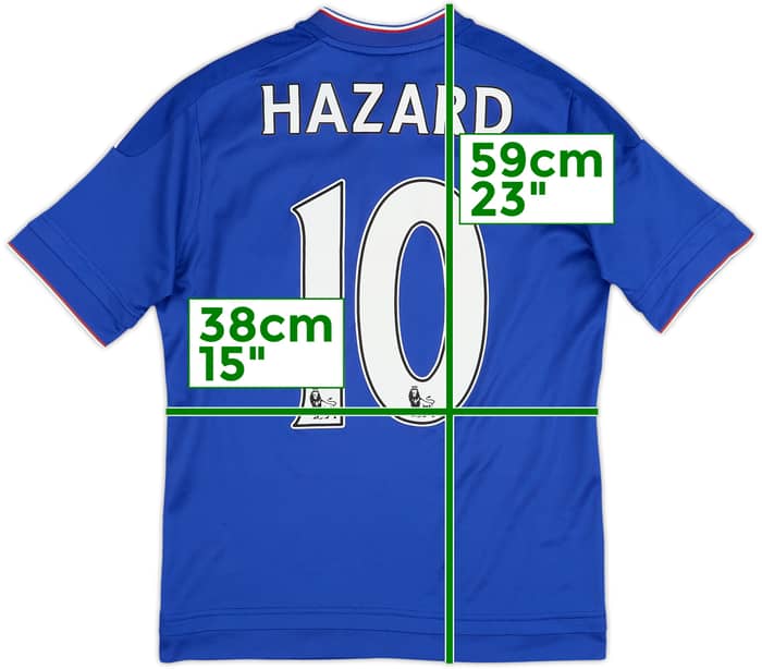 2015-16 Chelsea Home Shirt Hazard #10 - 8/10 - (M.Boys)