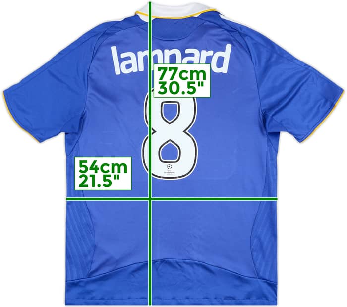 2008-09 Chelsea Home Shirt Lampard #8 - 8/10 - (L)