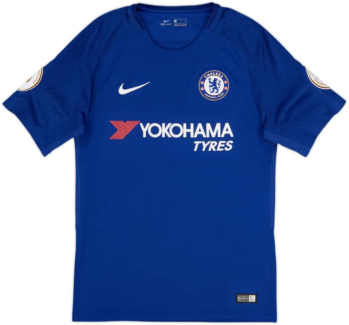 Camiseta de local del Chelsea 2017-18 Rudiger #2 - 7/10 - (S)