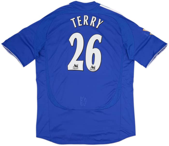 2006-08 Chelsea Home Shirt Terry #26 - 8/10 - (XL)