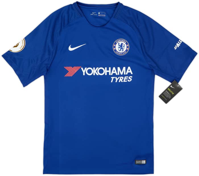 Camiseta de local del Chelsea 2017-18 Rudiger #2 (S)