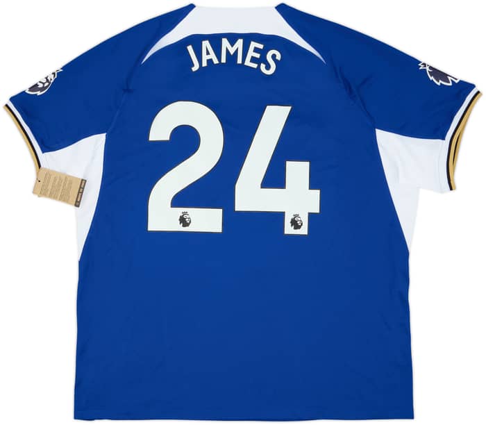 2023-24 Chelsea Home Shirt James #24 (XXL)