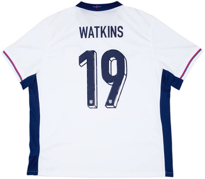 2024-25 England Home Shirt Watkins #19 - 10/10 - (XXL)