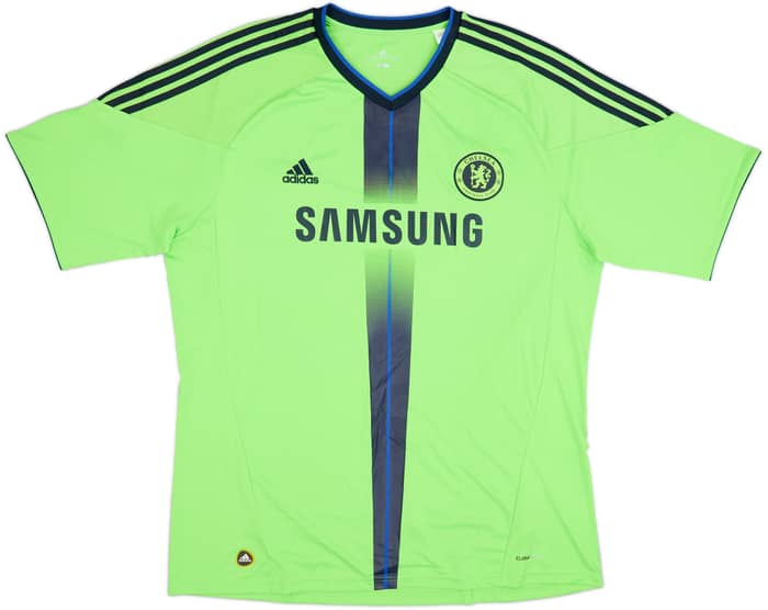 Camiseta de la tercera equipación del Chelsea 2010-11 Drogba #11 - 8/10 - (XXL)