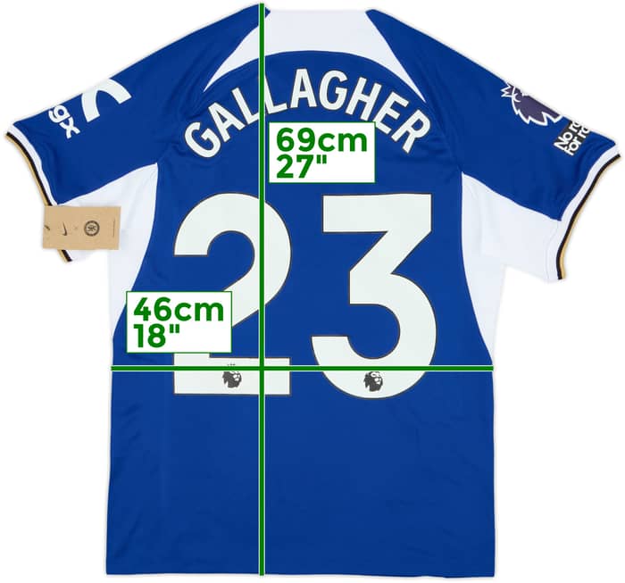 2023-24 Chelsea Home Shirt Gallagher #23 (S)