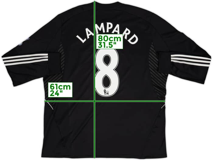 2013-14 Chelsea Third L/S Shirt Lampard #8 - 6/10 - (XXL)