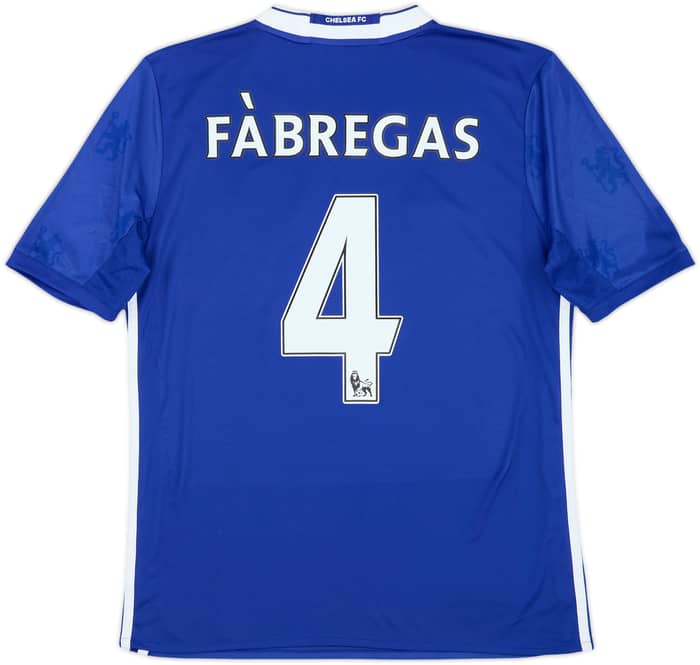 2016-17 Chelsea Home Shirt Fabregas #4 - 6/10 - (XL.Boys)