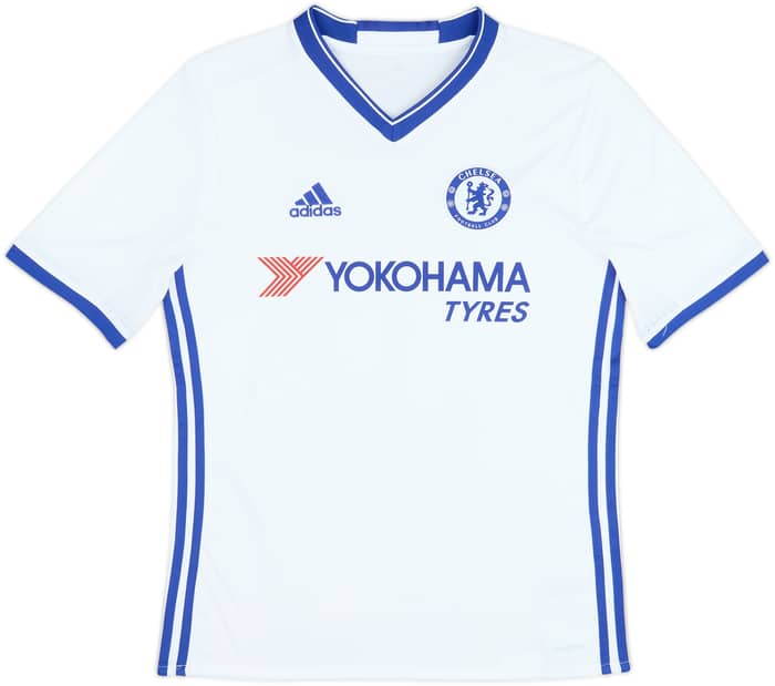 Camiseta de la tercera equipación del Chelsea 2016-17 Hazard #10 - 10/10 - (XL.Niños)