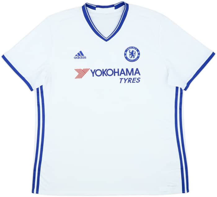 Camiseta de la tercera equipación del Chelsea 2016-17 Hazard #10 - 8/10 - (XXL)