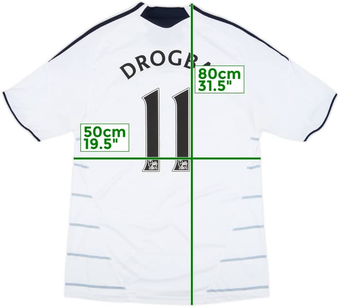 2009-10 Chelsea Third Shirt Drogba #11 - 6/10 - (L)