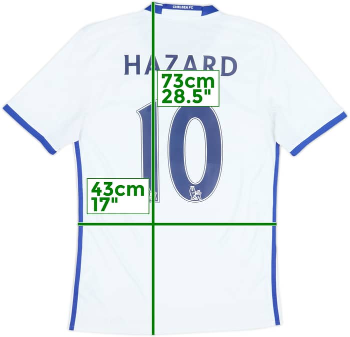 2016-17 Chelsea Third Shirt Hazard #10 - 9/10 - (S)