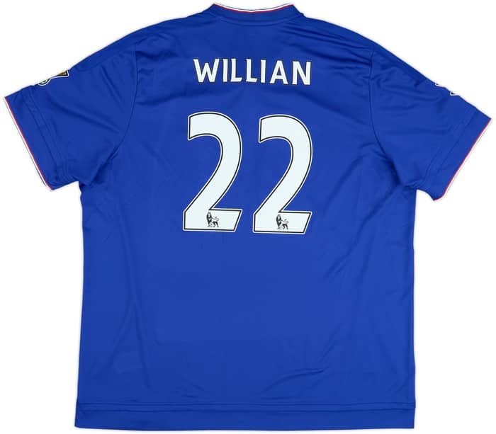 Camiseta de local del Chelsea 2015-16 Wiliian #22 - 10/10 - (XXL)