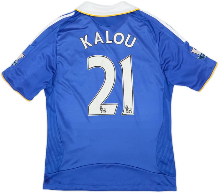 Camiseta de local del Chelsea 2008-09 Kalou #21 - 6/10 - (S)