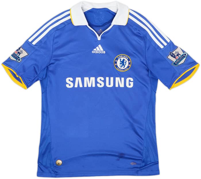 Camiseta de local del Chelsea 2008-09 Kalou #21 - 6/10 - (S)