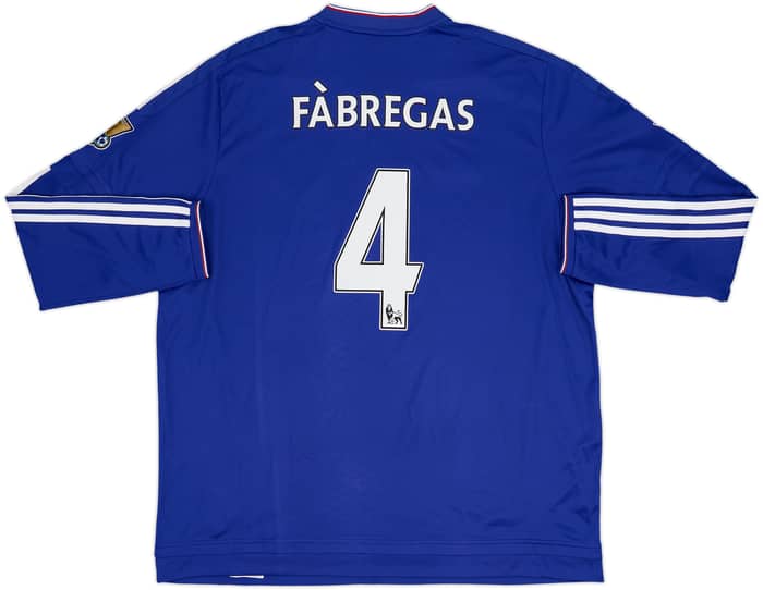 2015-16 Chelsea Home L/S Shirt Fabregas #8 - 8/10 - (XXL)