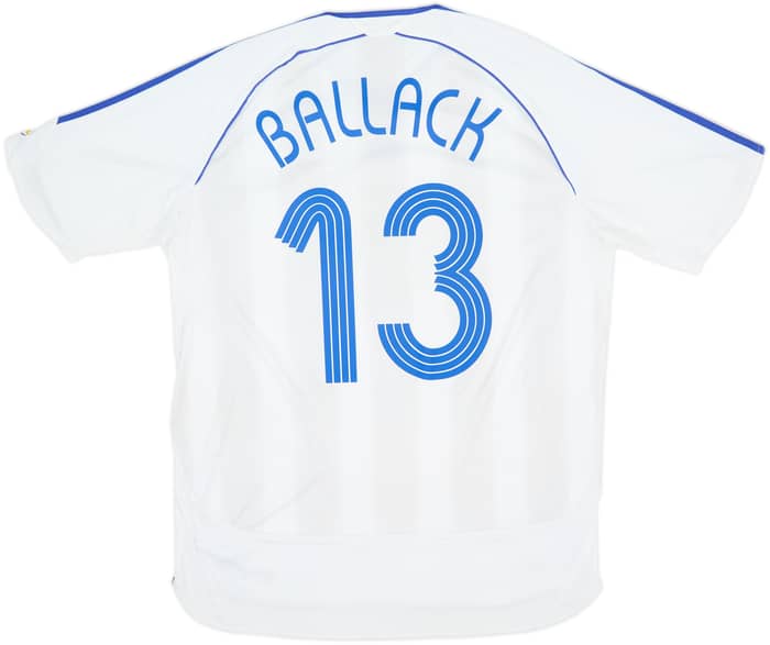 2006-07 Chelsea Camiseta de Visitante Ballack #13 - 8/10 - (L)