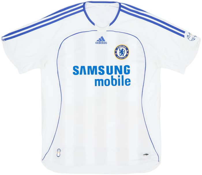 2006-07 Chelsea Camiseta de Visitante Ballack #13 - 8/10 - (L)