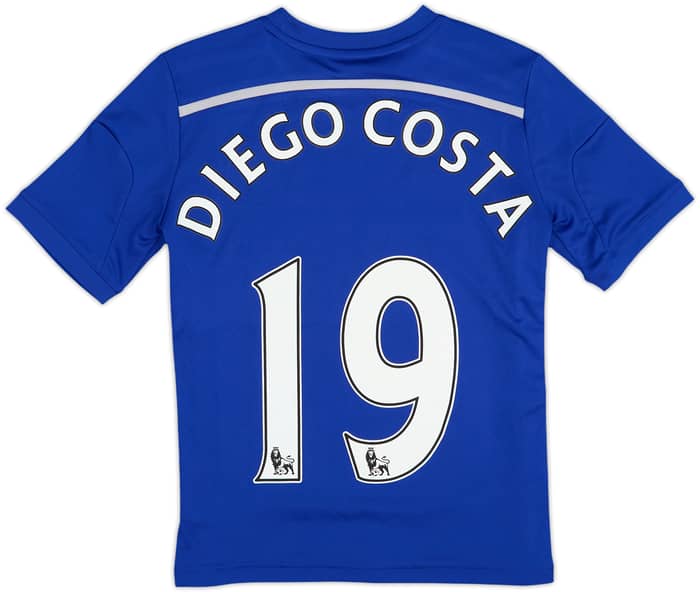 2014-15 Chelsea Home Shirt Diego Costa #19 - 5/10 - (M.Boys)
