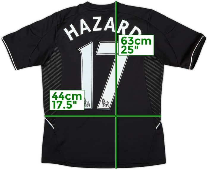 Camiseta de la tercera equipación del Chelsea 2013-14 Hazard #17 - 7/10 - (Niños L)