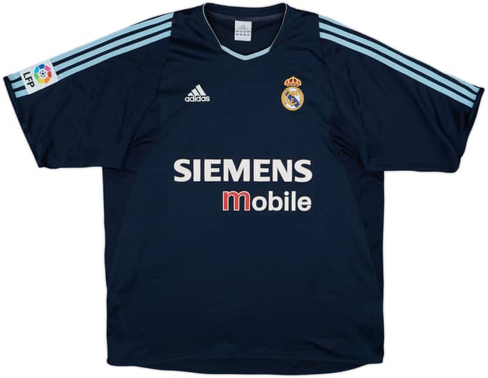 2003-04 Real Madrid Away Shirt Beckham #23 - 7/10 - (L)