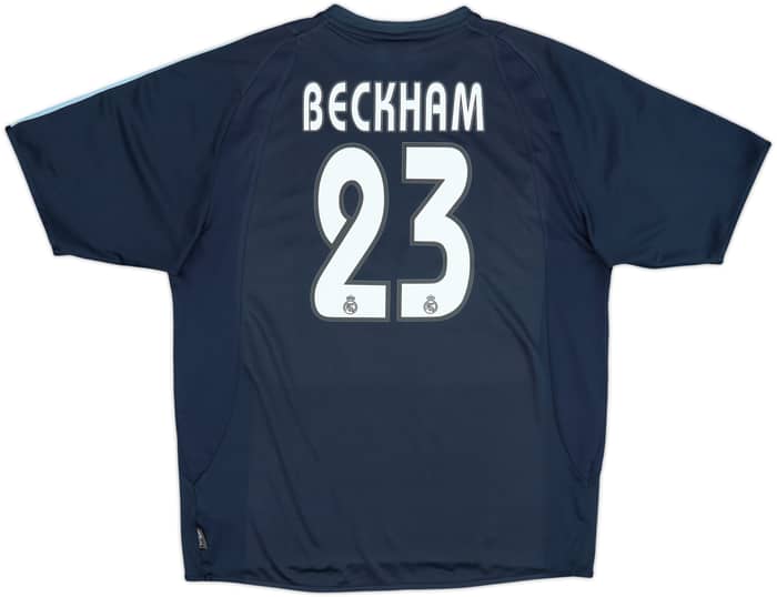 2003-04 Real Madrid Away Shirt Beckham #23 - 5/10 - (L)