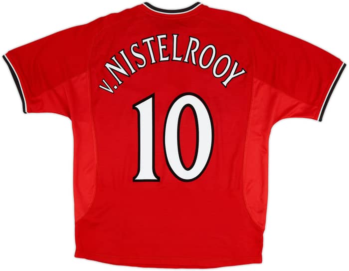 2000-02 Manchester United Home Shirt V.Nistelrooy #10 - 6/10 - (L)