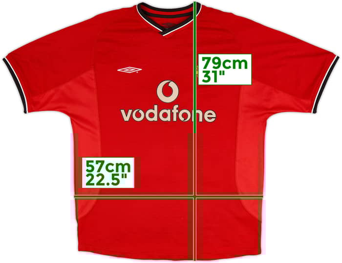 2000-02 Manchester United Home Shirt V.Nistelrooy #10 - 6/10 - (L)