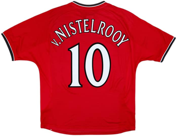 2000-02 Manchester United Home Shirt V.Nistelrooy #10 - 4/10 - (M)